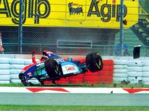 Rubens Barrichello imola crash 1994